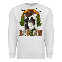Oatmeal Heather Boohaw Western Premium Sweatshirt - texasbilliewilder