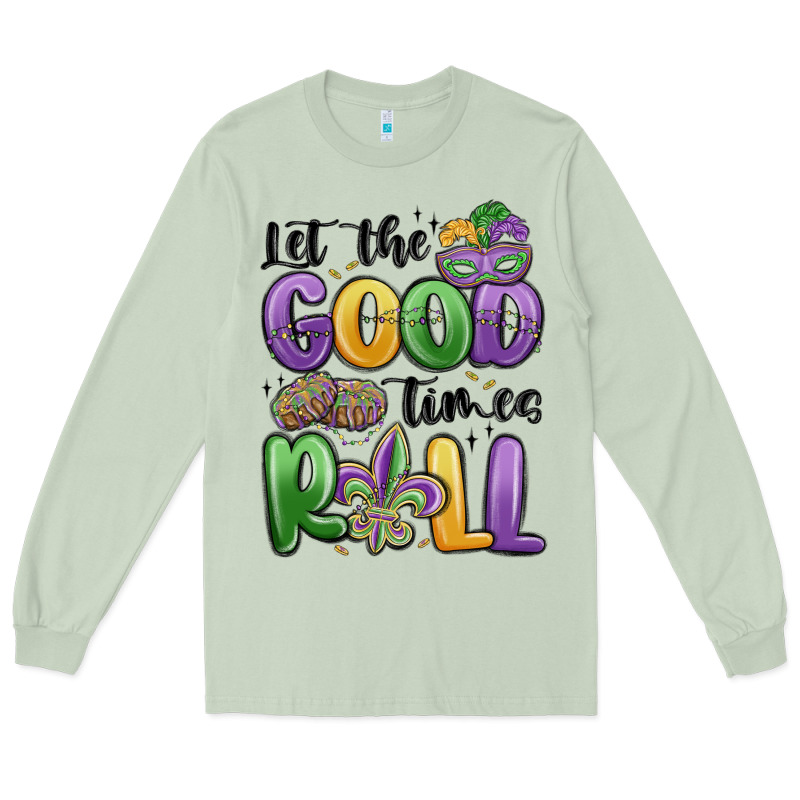 Let The Good Times Roll Long Sleeve Tee by MaliasSmallBusiness | Teevron