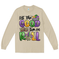 Mushroom let the good times roll Long Sleeve Tee - MaliasSmallBusiness