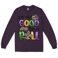 Plum let the good times roll Long Sleeve Tee - MaliasSmallBusiness