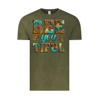 Vintage Olive Western Bee You Tiful Bee Vintage Tee - LillyAllenDesigns
