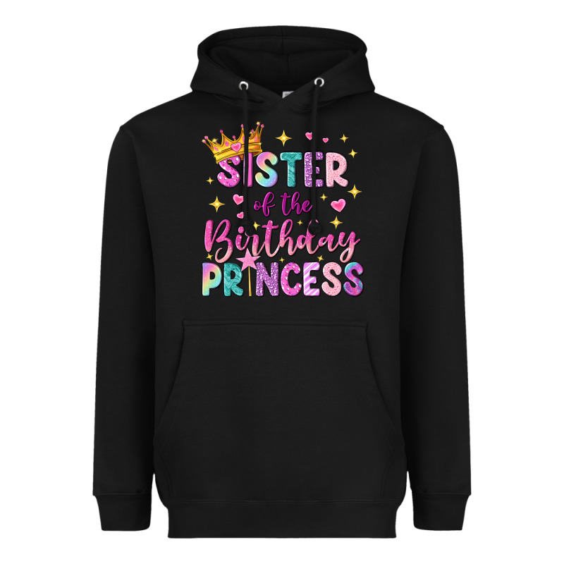 Sister Of The Birthday Princess Heavyweight Hoodie by NancyCooperArtShop | Teevron