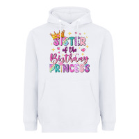White sister of the birthday princess Heavyweight Hoodie - NancyCooperArtShop