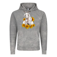 Cloud Rock goat family with sunflowers Vintage Hoodie - Artiststas