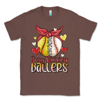 Chestnut busy raising ballers Classic Tee - MaliasSmallBusiness