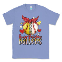 Colony Blue busy raising ballers Classic Tee - MaliasSmallBusiness