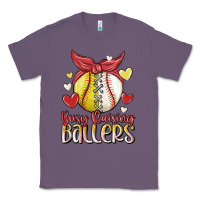 Lavender busy raising ballers Classic Tee - MaliasSmallBusiness