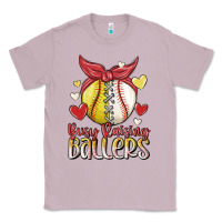 Lilac busy raising ballers Classic Tee - MaliasSmallBusiness