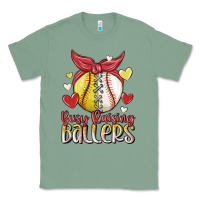 Sage busy raising ballers Classic Tee - MaliasSmallBusiness