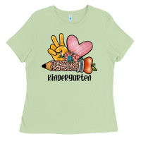 Matcha peace love kindergarten Ladies Tee - JahusDesignShop