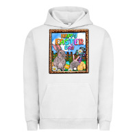 Pigment Lunar Rock Happy Easter Day Urban Hoodie - OliviaCreatesArt