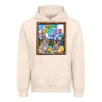 Sandshell Happy Easter Day Urban Hoodie - OliviaCreatesArt