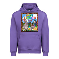 Tulip Happy Easter Day Urban Hoodie - OliviaCreatesArt