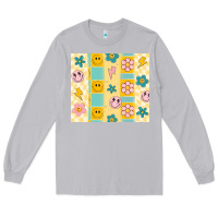 Moon Dust retro daisy Long Sleeve Tee - MaliasSmallBusiness
