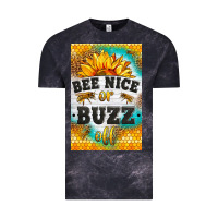 Cloud Black bee nice or buzz off Vintage Tee - LillyAllenDesigns