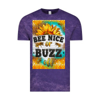 Cloud Purple bee nice or buzz off Vintage Tee - LillyAllenDesigns
