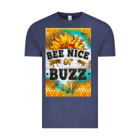 Vintage Denim bee nice or buzz off Vintage Tee - LillyAllenDesigns