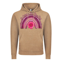 Vintage Coffee in october we wear pink rainbow Vintage Hoodie - AdoDesignShop