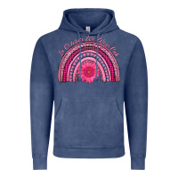 Vintage Denim in october we wear pink rainbow Vintage Hoodie - AdoDesignShop