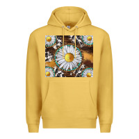 Antique Gold western daisy and cowhide tumbler tbs Premium Hoodie - TumblerDesignByShophia