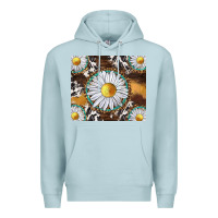 Blue Mist western daisy and cowhide tumbler tbs Premium Hoodie - TumblerDesignByShophia