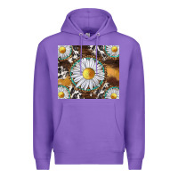 Purple western daisy and cowhide tumbler tbs Premium Hoodie - TumblerDesignByShophia