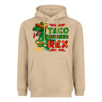 Mushroom Tacosaurus Rex Heavyweight Hoodie - texasbilliewilder