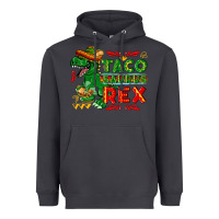 Smoke Tacosaurus Rex Heavyweight Hoodie - texasbilliewilder