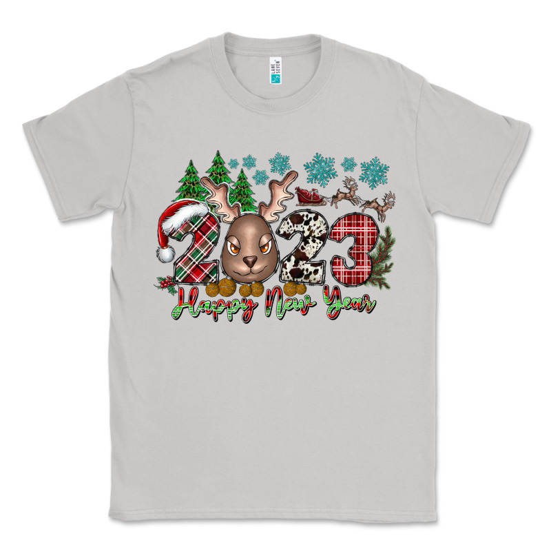 2023 Happy New Year Classic Tee by CowhideDigitalArt | Teevron