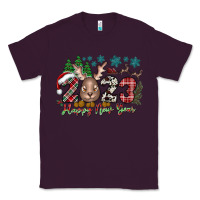 Plum 2023 Happy New Year Classic Tee - CowhideDigitalArt
