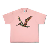 Salmon Pteranodon Urban Heavy Tee - LillyAllenDesigns