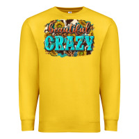 Lemon Western Beautiful Crazy Premium Sweatshirt - texasbilliewilder