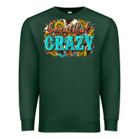 Sports Green Western Beautiful Crazy Premium Sweatshirt - texasbilliewilder