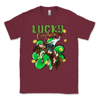 Burgundy lucky cowboy Classic Tee - MaliasSmallBusiness