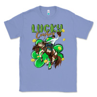 Colony Blue lucky cowboy Classic Tee - MaliasSmallBusiness