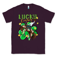 Plum lucky cowboy Classic Tee - MaliasSmallBusiness