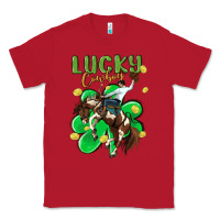 Red lucky cowboy Classic Tee - MaliasSmallBusiness