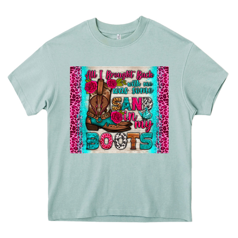 All I Brought Back With Me Was Some Sand In My Boots Tumbler Heavy Core Tee by HRA Design Shop | Teevron
