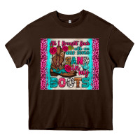 Chocolate Brown all i brought back with me was some sand in my boots tumbler Heavy Core Tee - HRA Design Shop