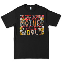 Black mother world Premium Tee - RacoonDesign