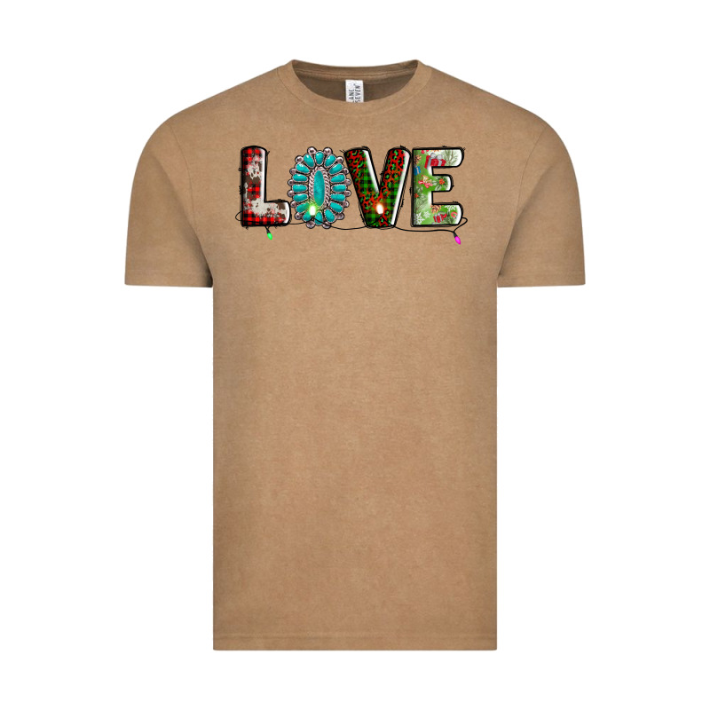 Love Christmas Gemstone Vintage Tee by AdoDesignShop | Teevron