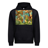 Black Mexico Urban Hoodie - FaDigitalArtStudio