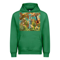 Emerald Mexico Urban Hoodie - FaDigitalArtStudio