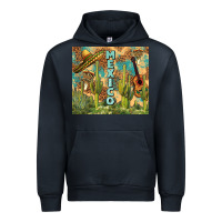 Navy Mexico Urban Hoodie - FaDigitalArtStudio