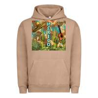 Pigment Burro Mexico Urban Hoodie - FaDigitalArtStudio