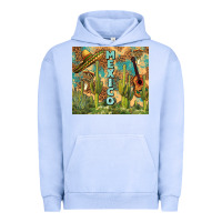 Pigment Grape Ice Mexico Urban Hoodie - FaDigitalArtStudio