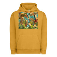 Pigment Peanut Butter Mexico Urban Hoodie - FaDigitalArtStudio