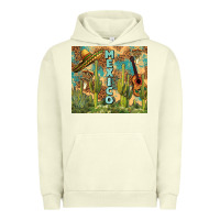 Pigment Pistachio Mexico Urban Hoodie - FaDigitalArtStudio