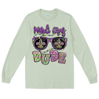Matcha mardi gras dude Long Sleeve Tee - MaliasSmallBusiness
