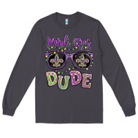 Smoke mardi gras dude Long Sleeve Tee - MaliasSmallBusiness